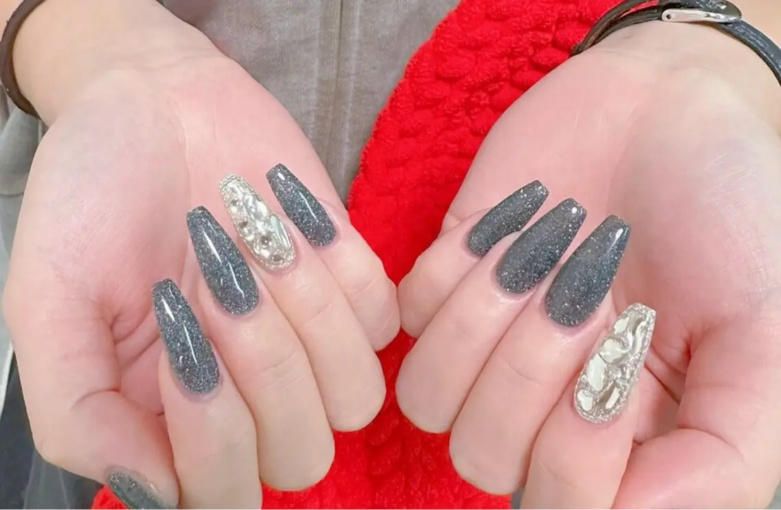 ネイル ワンカラーネイル シンプルネイル ハンドネイル ハンドケア MOMO NAIL 北与野のネイルデザイン