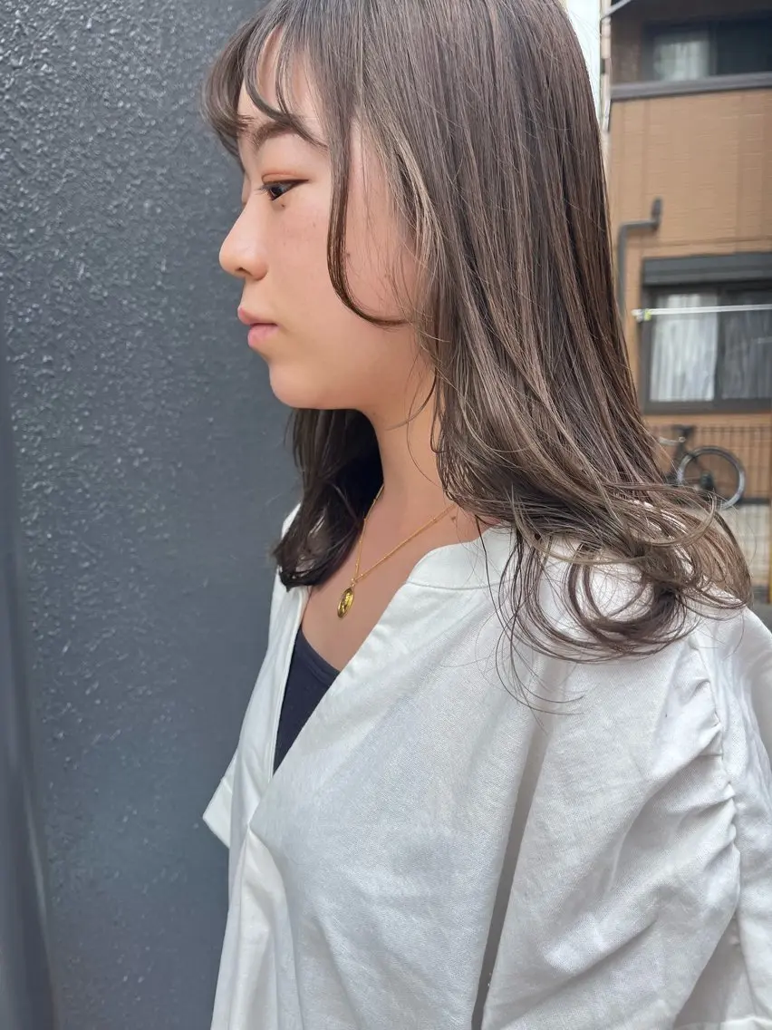 カット💇♀️+透明感抜群カラーの写真