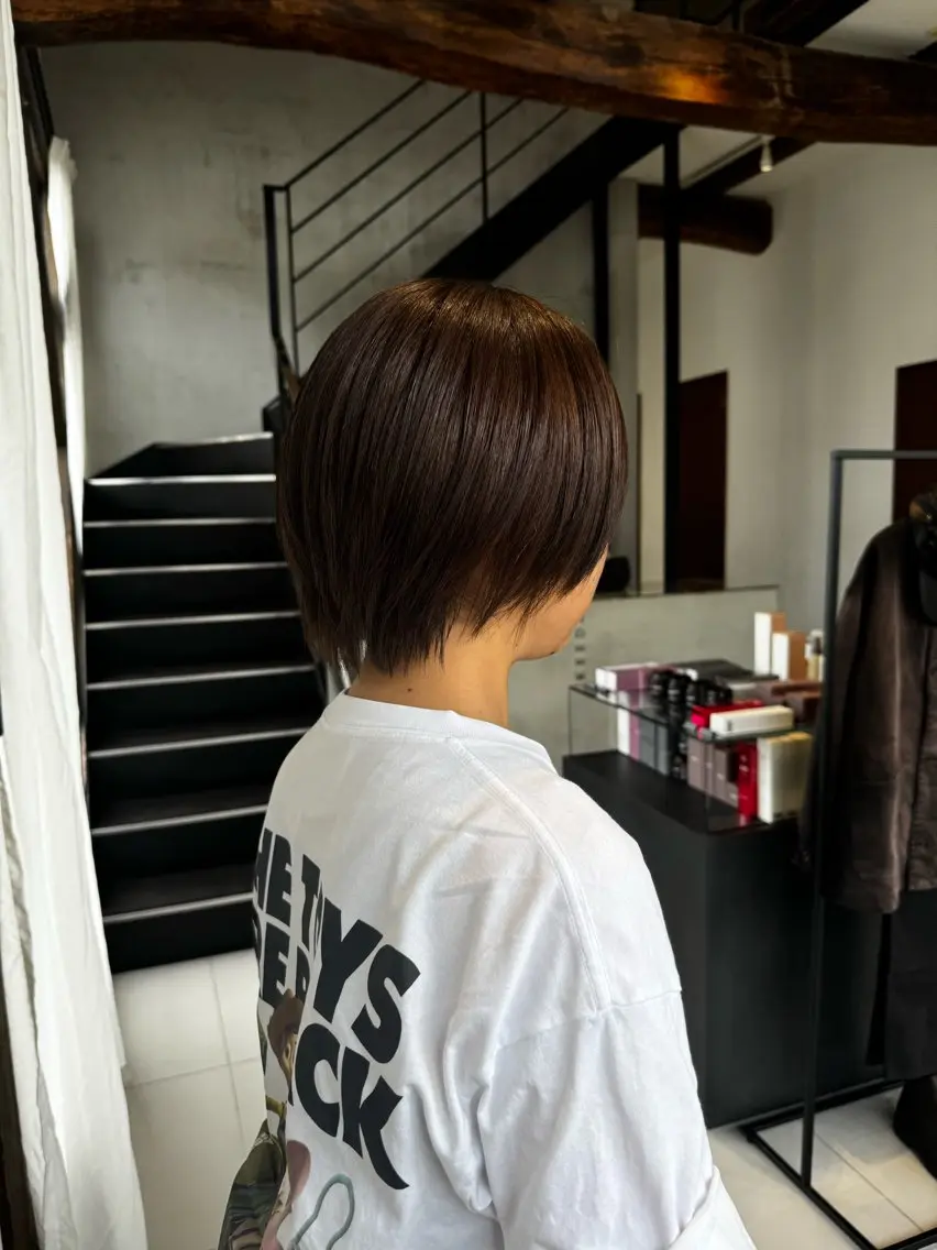 カラー カット ヘアカラー kage Nanamiのヘアスタイル