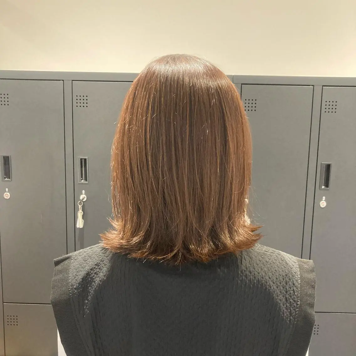 ミディアム 外ハネヘア 🌈似合わせカット 中村隆寛のヘアスタイル