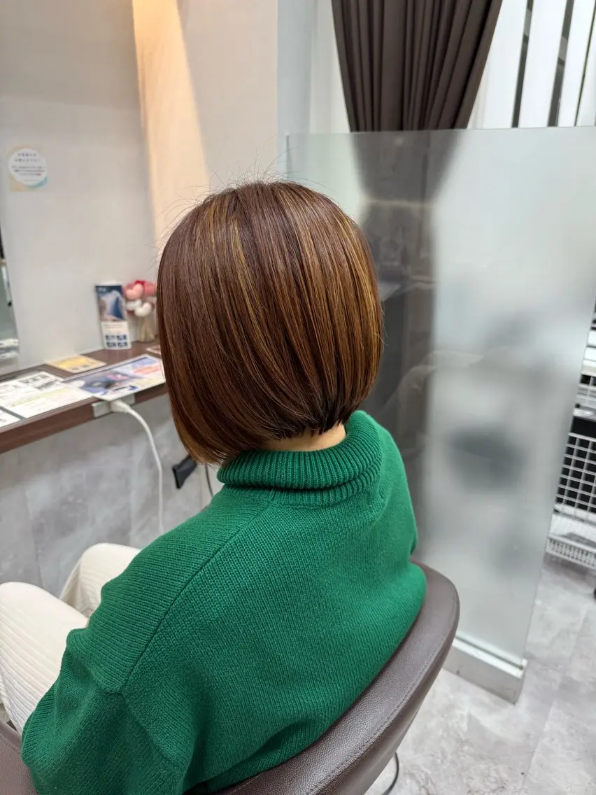 ショート イマムラ ナナのヘアスタイル