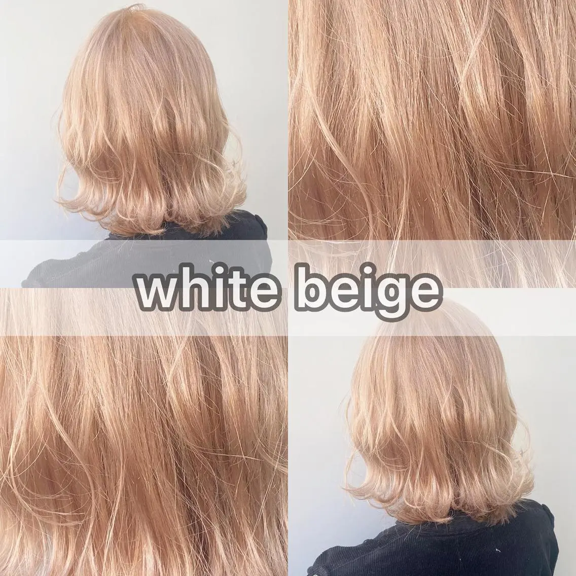 ミディアム カラー パーマ ヘアアレンジ メンズ キッズ ネイル マツエク・マツパ メンズブリーチ ベージュカラー ブリーチ ホワイトベージュ ホワイト 当日予約⭕️ JUNYAのヘアスタイル