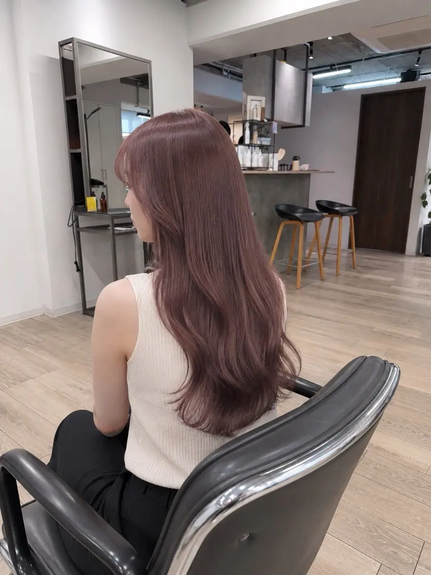 カラー ヘアカラー 酒井 遙大のヘアスタイル