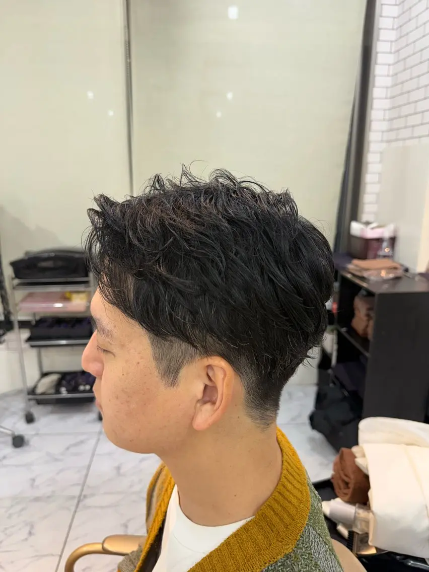 cut&パーマ*+トリートメントサービス🎀の写真