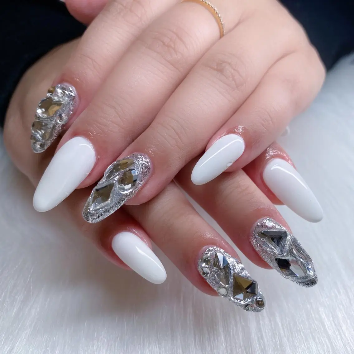 ネイル 長さ出し ハンドネイル Nail Lifeのネイルデザイン