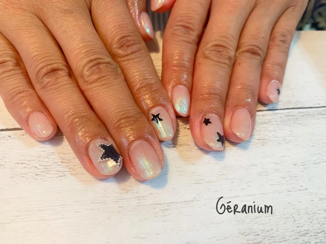 ネイル アートネイル ハンドネイル GéRanium Harukaのネイルデザイン
