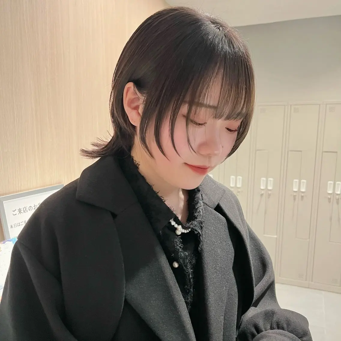 ミディアム 🐺立川のウルフ屋 さん🐺おかみ🐺のヘアスタイル