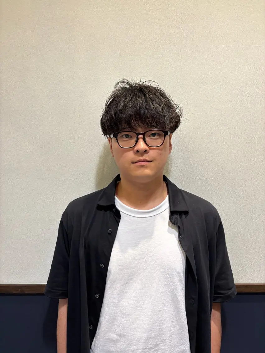 パーマ メンズ カット パーマ shinta スパイキー/パーマのヘアスタイル