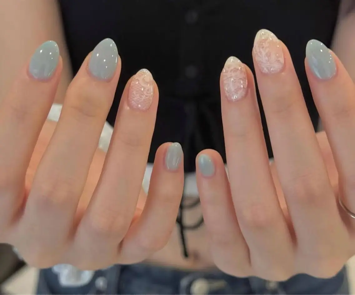ネイル チークネイル 長さ出し フットネイル フレンチネイル ジェルネイル Fancy nail salonのネイルデザイン