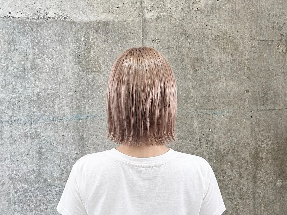 ショート カラー ヘアカラー 蓮見友里 PiSTA/portのヘアスタイル