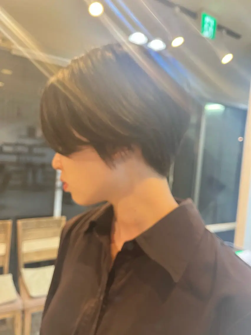 ショート キンサダ ワンリダのヘアスタイル