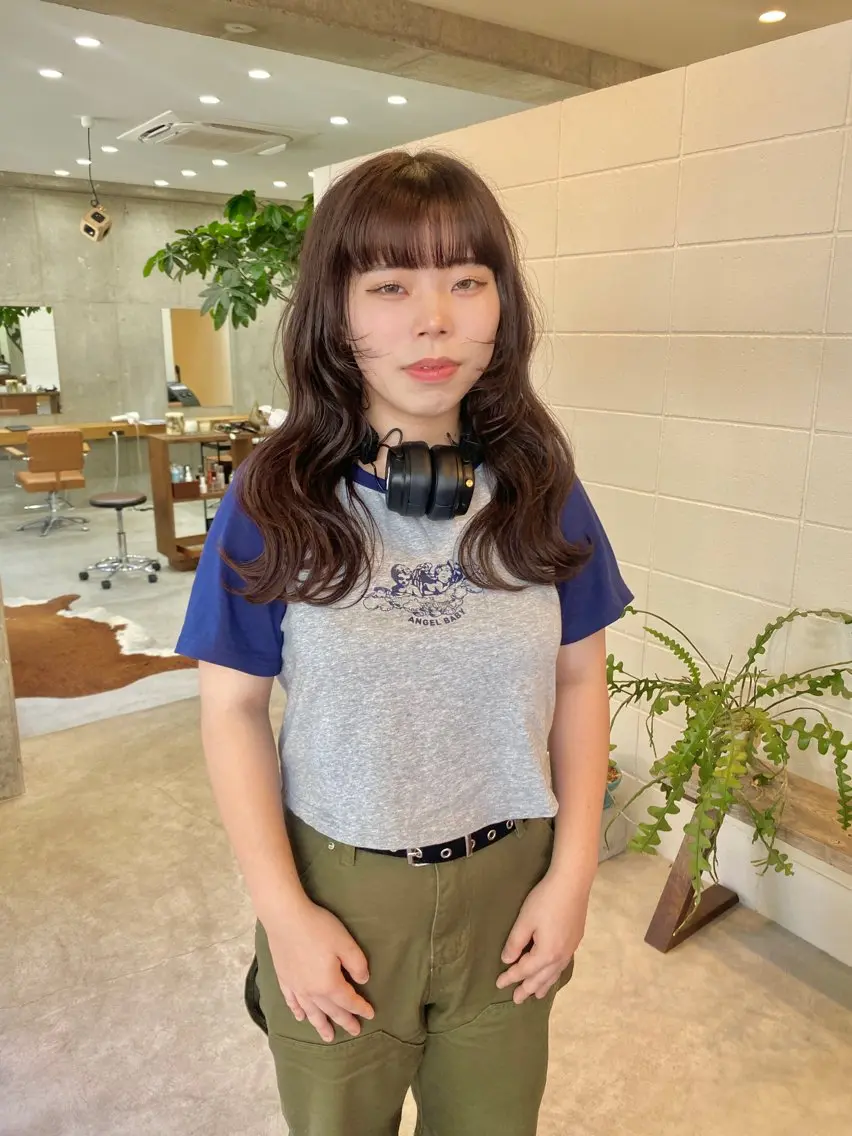 ロング カラー 顔まわりレイヤー レイヤーカット カット 🌷Asuka /レイヤーカット🌷のヘアスタイル