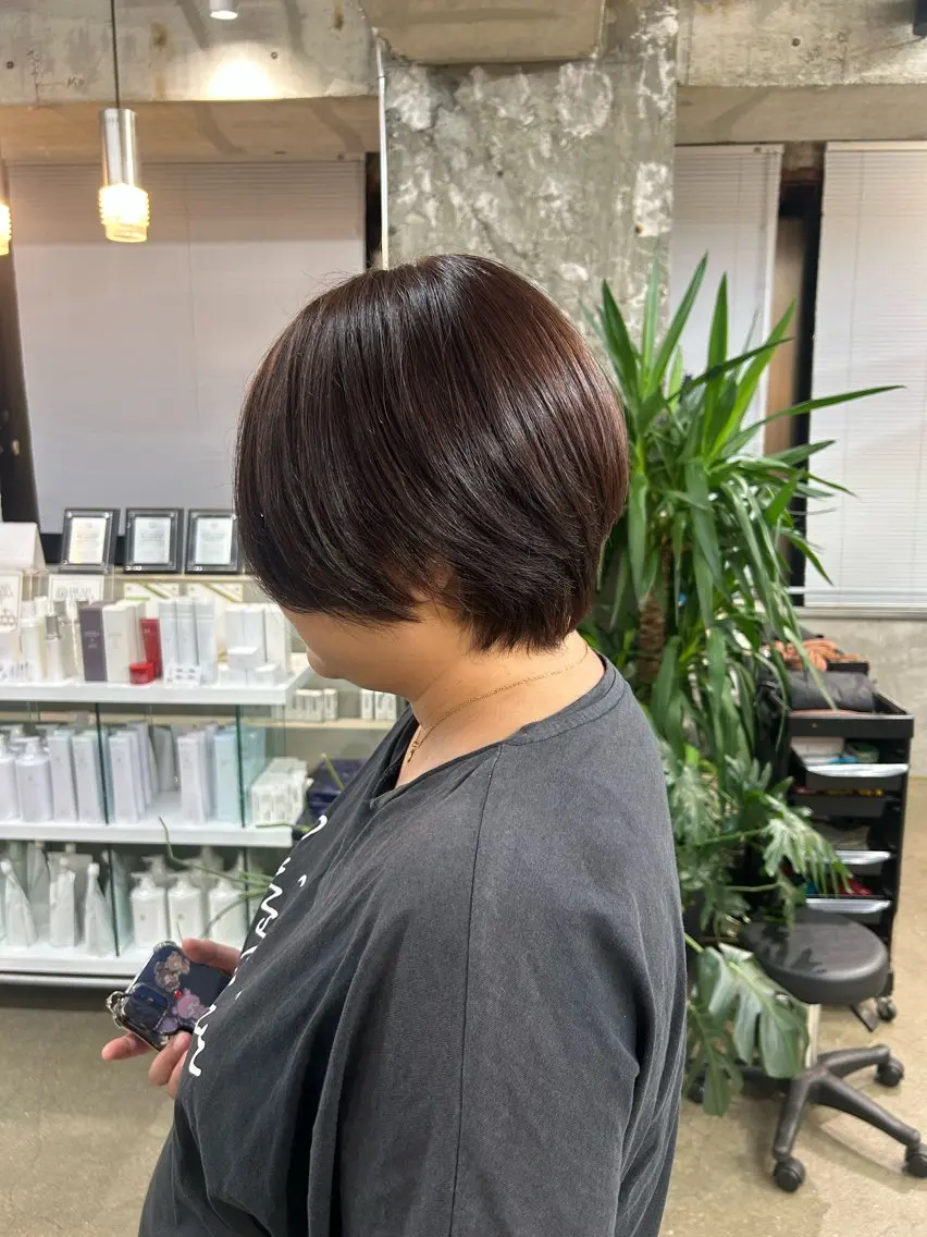ショート サワムラ ソナタのヘアスタイル