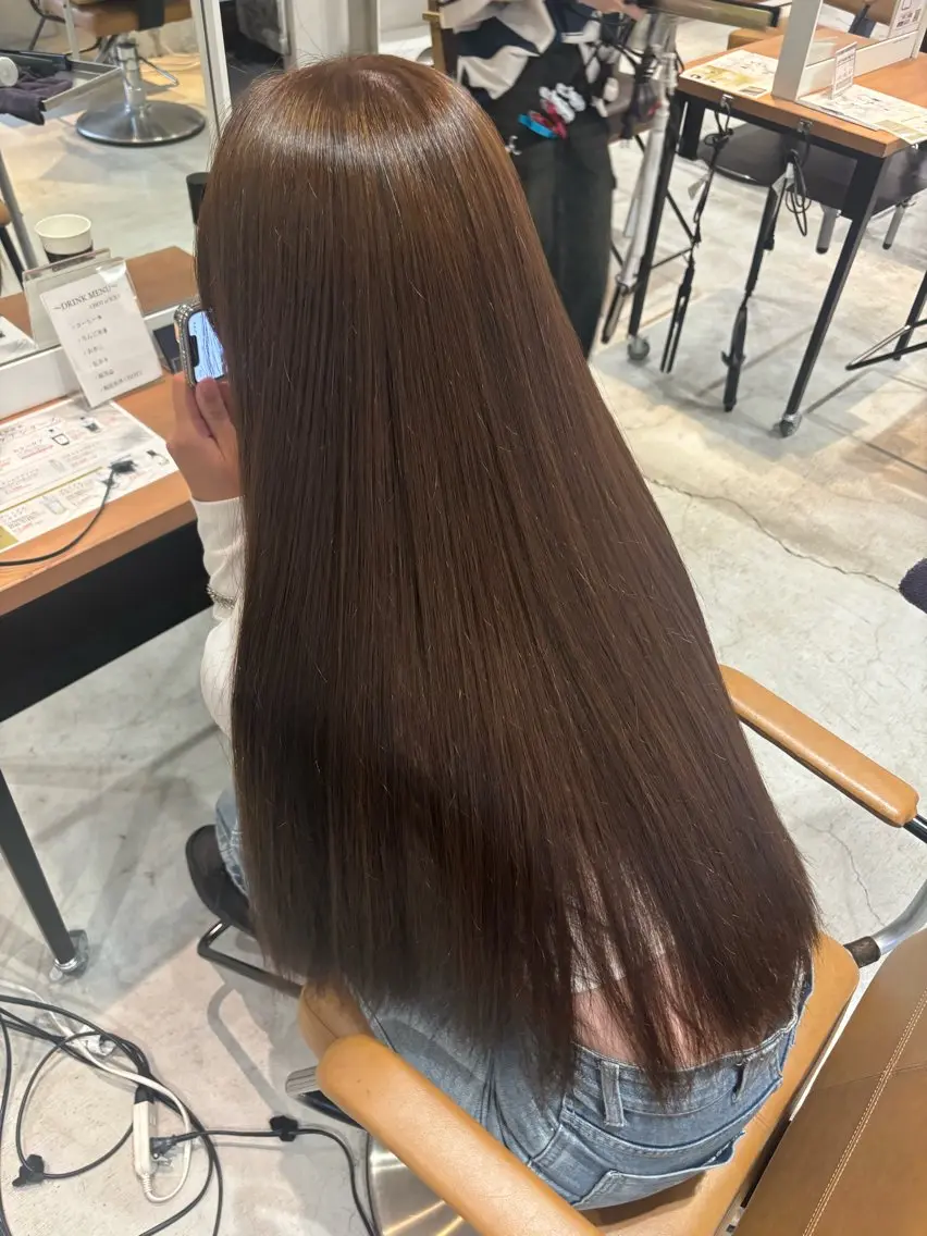 ロング カラー ヘアカラー トリートメント 元地雷系美容師🫶 RYUSEI🐈‍⬛のヘアスタイル