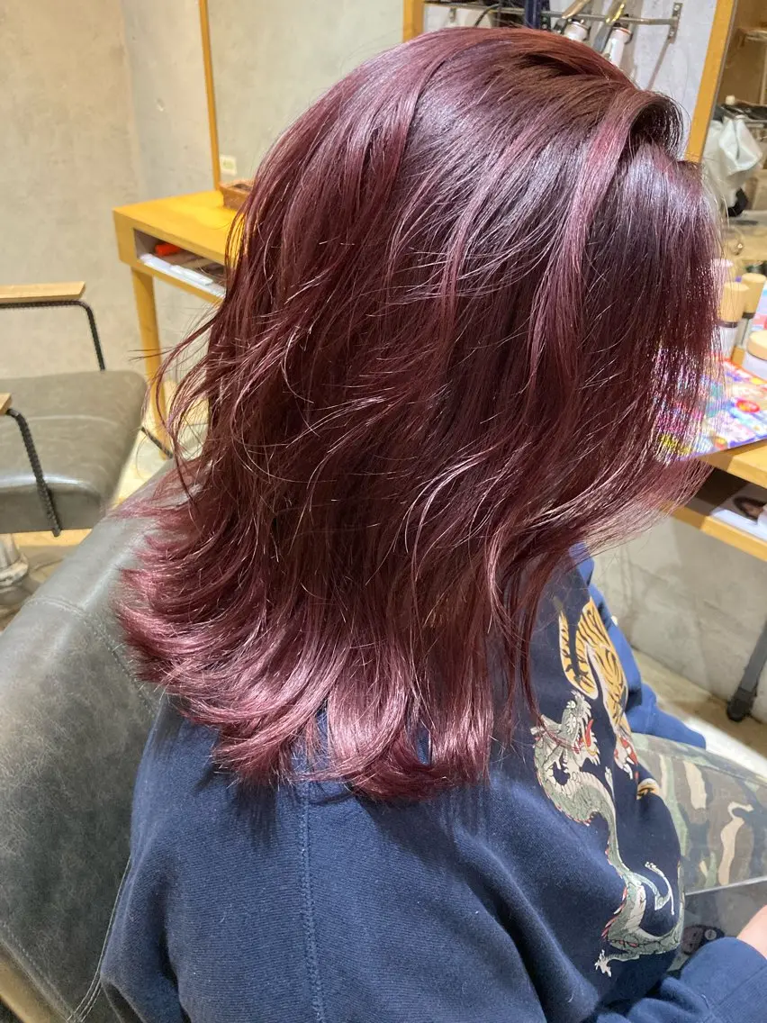 カット＋デザインカラー＋トリートメントの写真