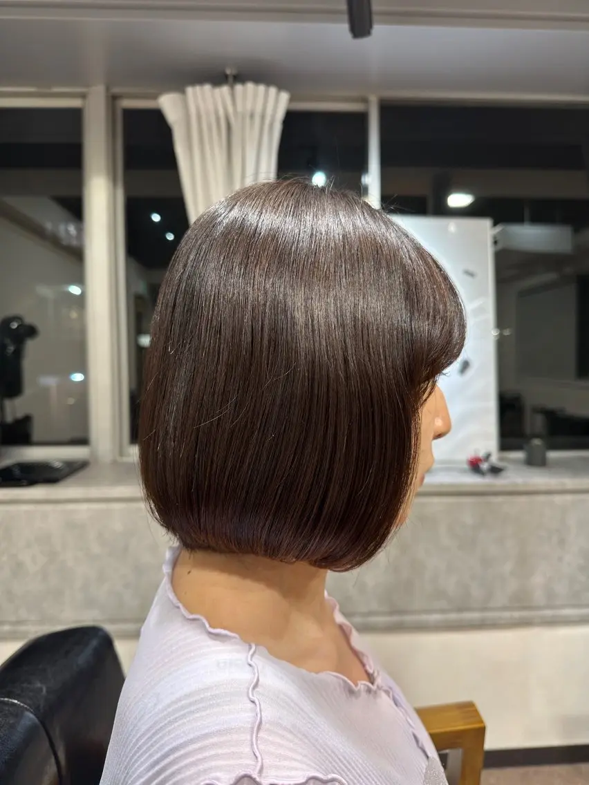 ミディアム 亀井 結夏🐾 池袋のヘアスタイル