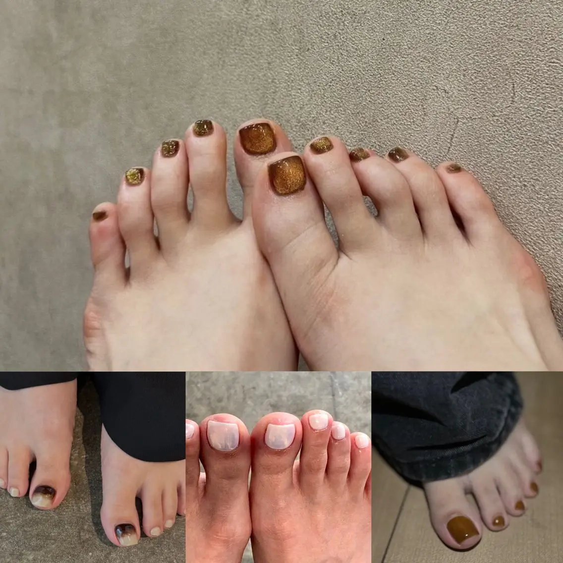 Foot/オフあり (One color/ Magnet/ Gradation/ Powder)の写真