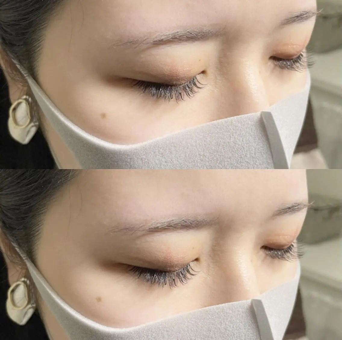マツエク・マツパ フラットラッシュ ナチュラル マツエク Bunny eyes NEWOTANI博多のマツエク・マツパデザイン