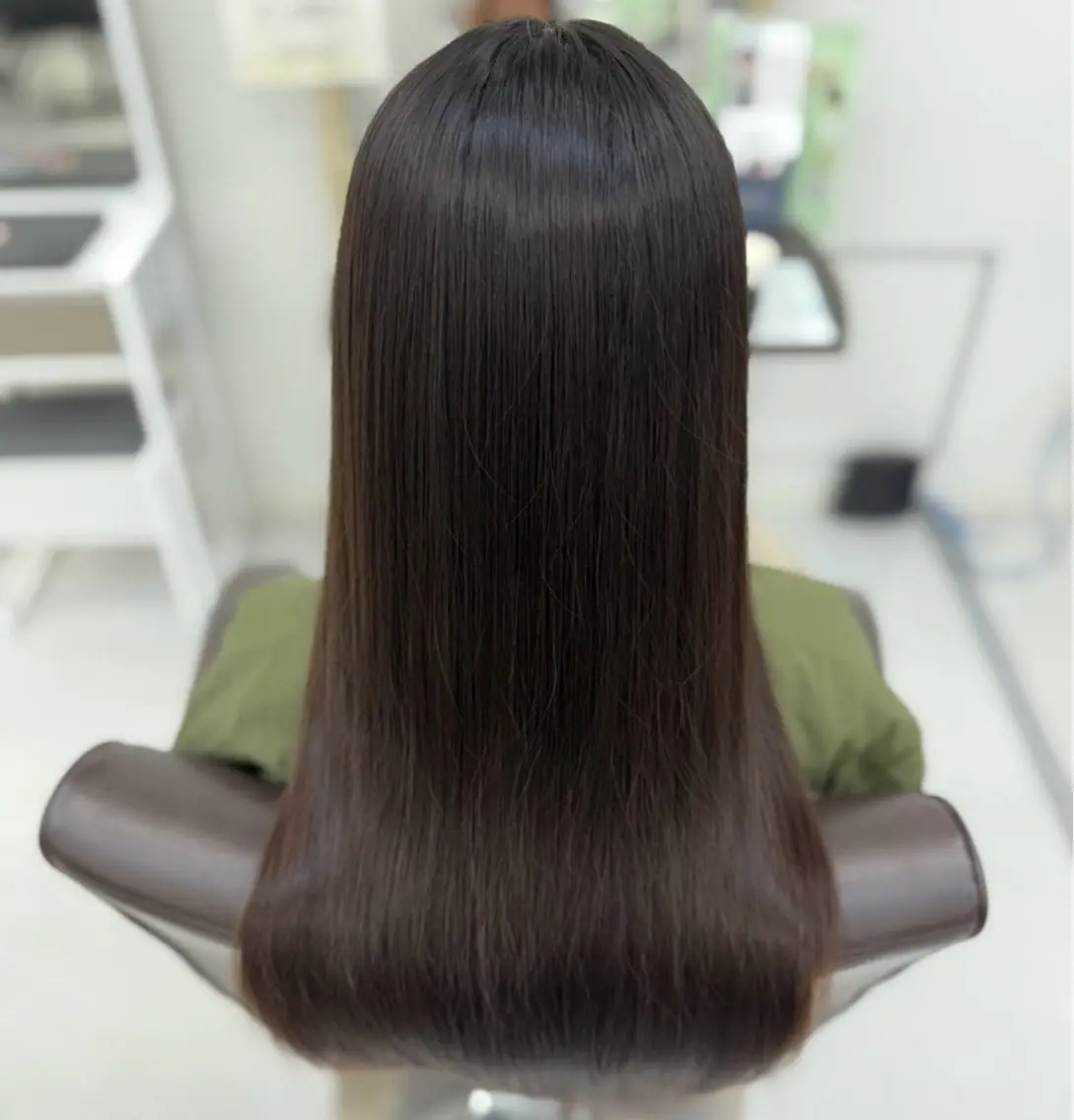 ロング 縮毛矯正 透明感カラー💫 Katsukiのヘアスタイル