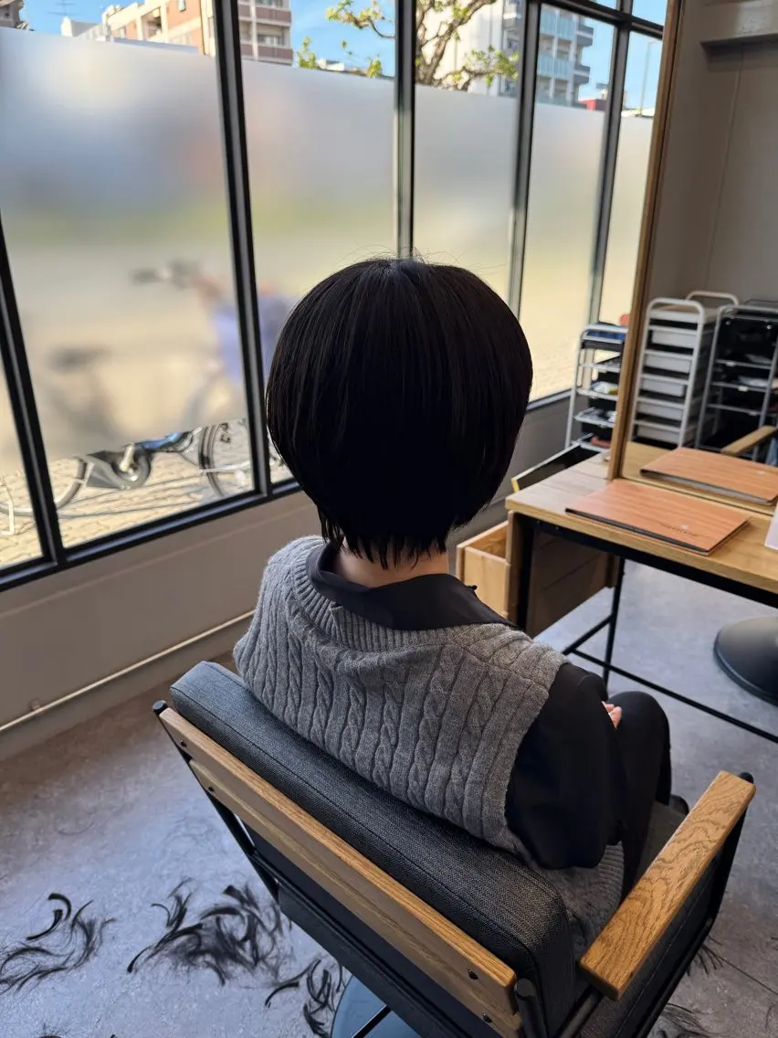 【ミニモ限定✨】カットモデル様(ショート)ばっさり、メンテナンスどちらも◎の写真