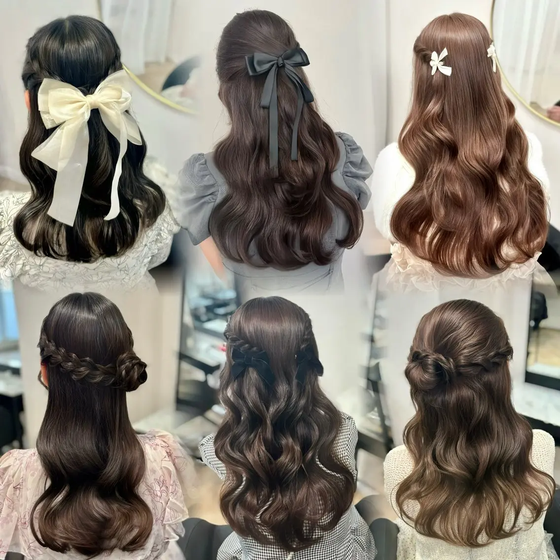 【 お出かけやライブ前に💭⸝⋆ 】ヘアアレンジ🎀🤍( ハーフツインやハーフアップにしたい方はこちら♡ )の写真