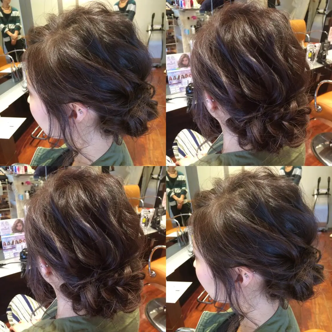 ヘアアレンジ 松田 類生のヘアスタイル