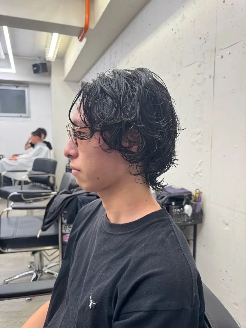 ショート パーマ メンズ メンズパーマ メンズショート ショートヘア カット パーマ トリートメント 💈メンズ特化💈 TASUKUのヘアスタイル