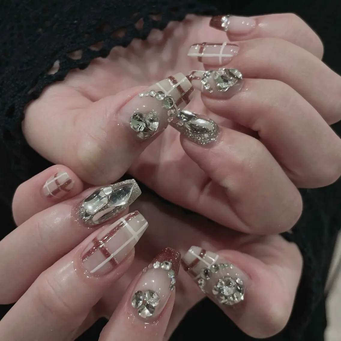 ネイル キラキラネイル ハンドネイル Ricnail☾ ayanoのネイルデザイン