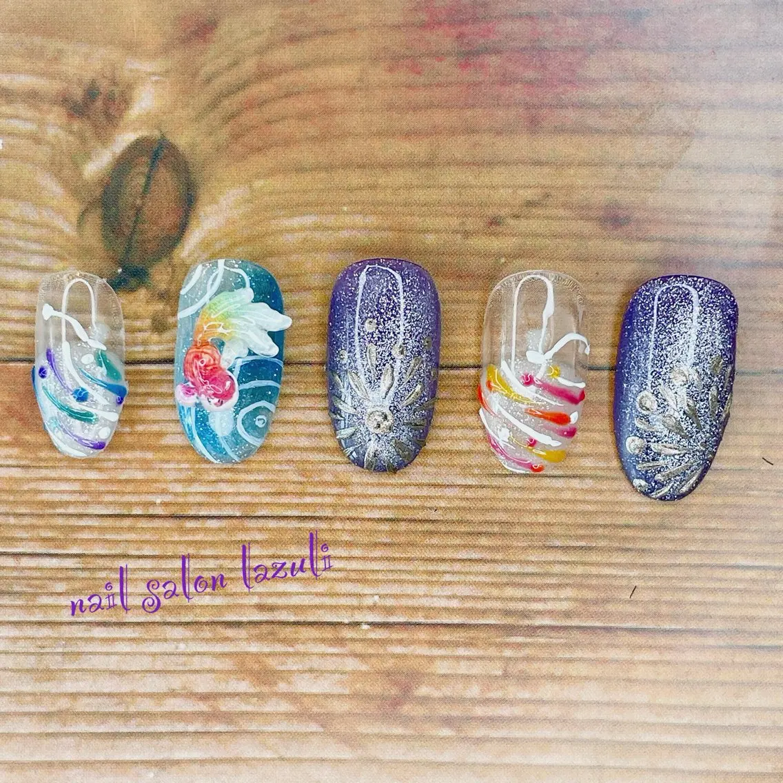 ネイル ハンドネイル nail salon lazuliのネイルデザイン