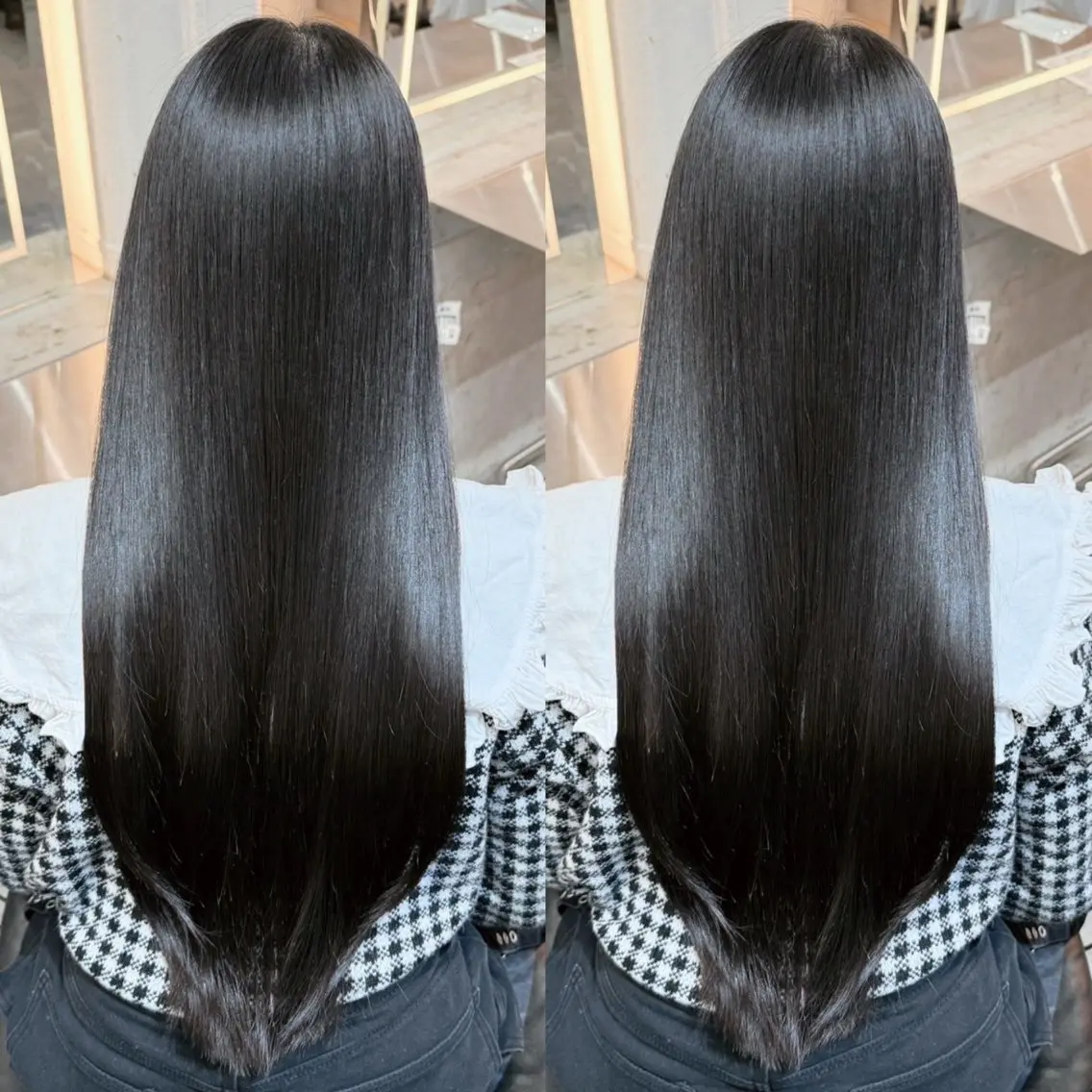 ロング 美髪矯正🔮♡ 韓国ヘア🦋RUIのヘアスタイル
