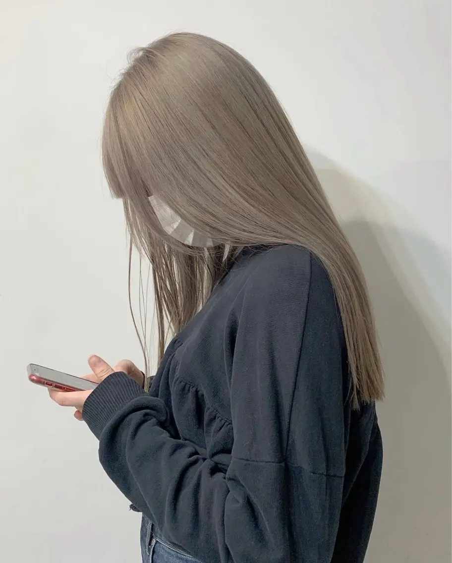 【黒染め剥がし🎨】ダブルカラー＋クイック1stepトリートメントの写真