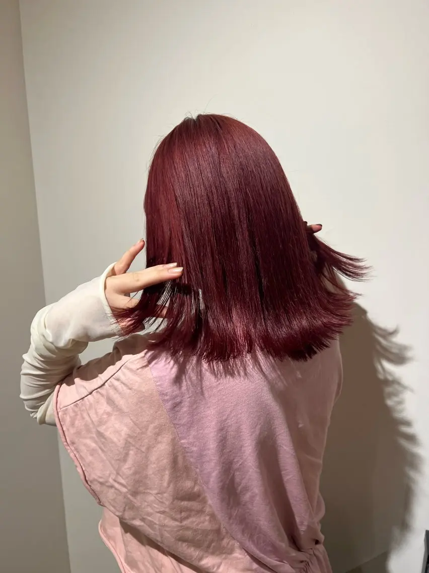 ミディアム カラー tre.甲子園口店 M A R Iのヘアスタイル