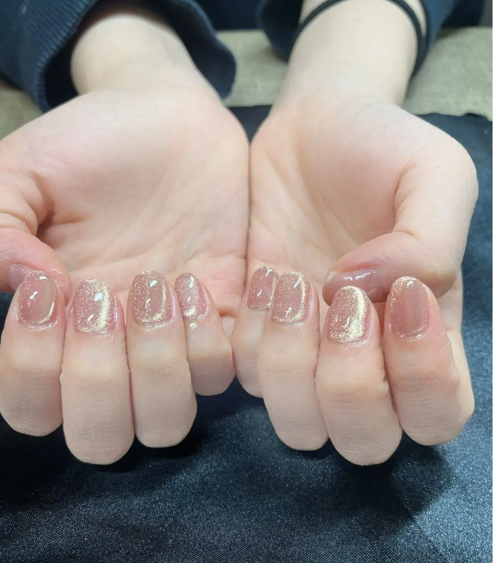 ネイル アートネイル フレンチネイル ジェルネイル マグネットネイル ニュアンスネイル Nail Salon HARUのネイルデザイン