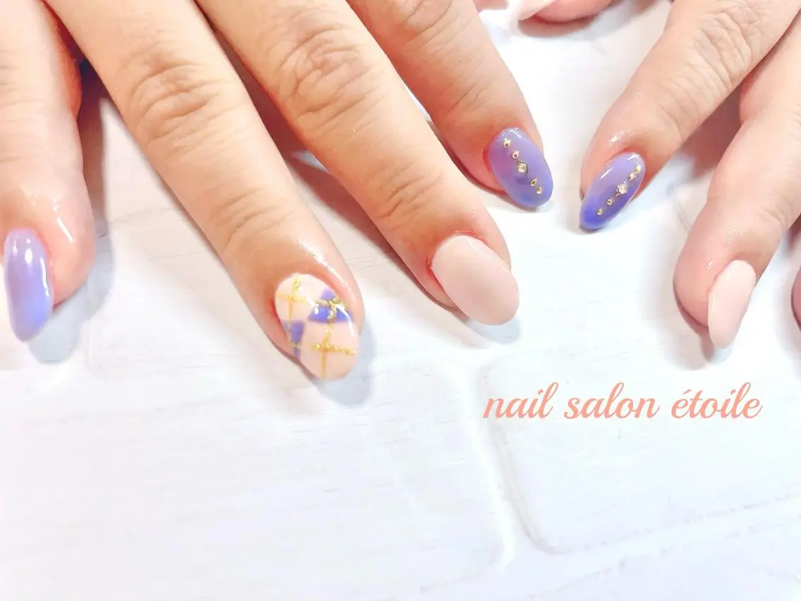 ネイル ジェルネイル オフィスネイル ハンドネイル nail salon étoileのネイルデザイン