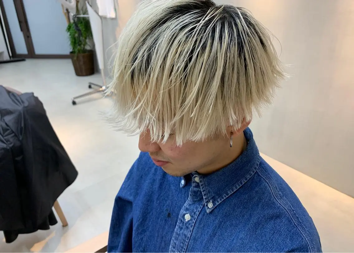 ショート カラー メンズ 似合わせショート×透 明感/やじまたかしのヘアスタイル