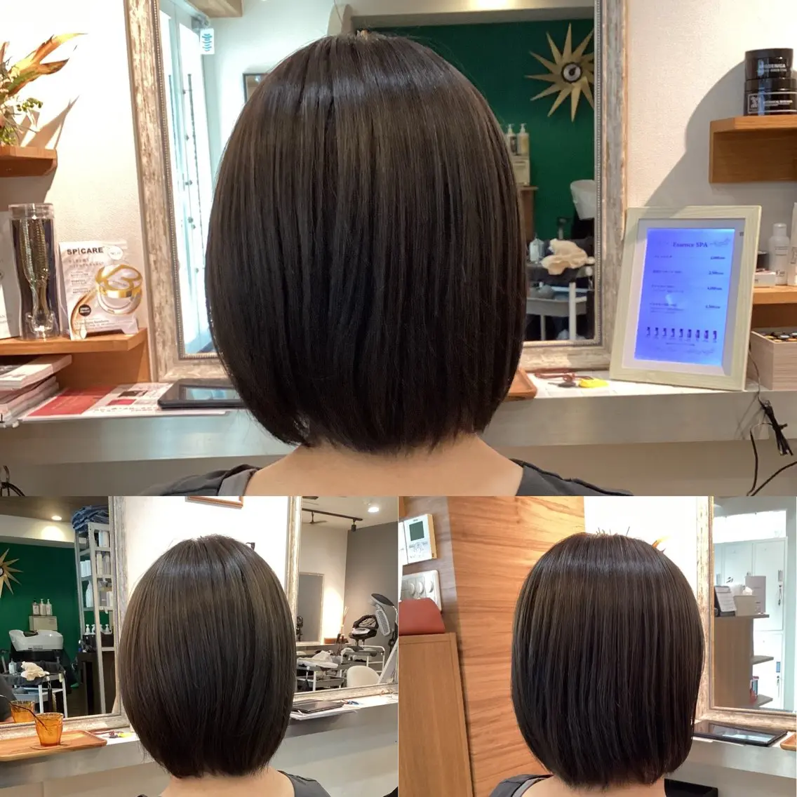 ショート カット ヘアカラー hair bonitaのヘアスタイル