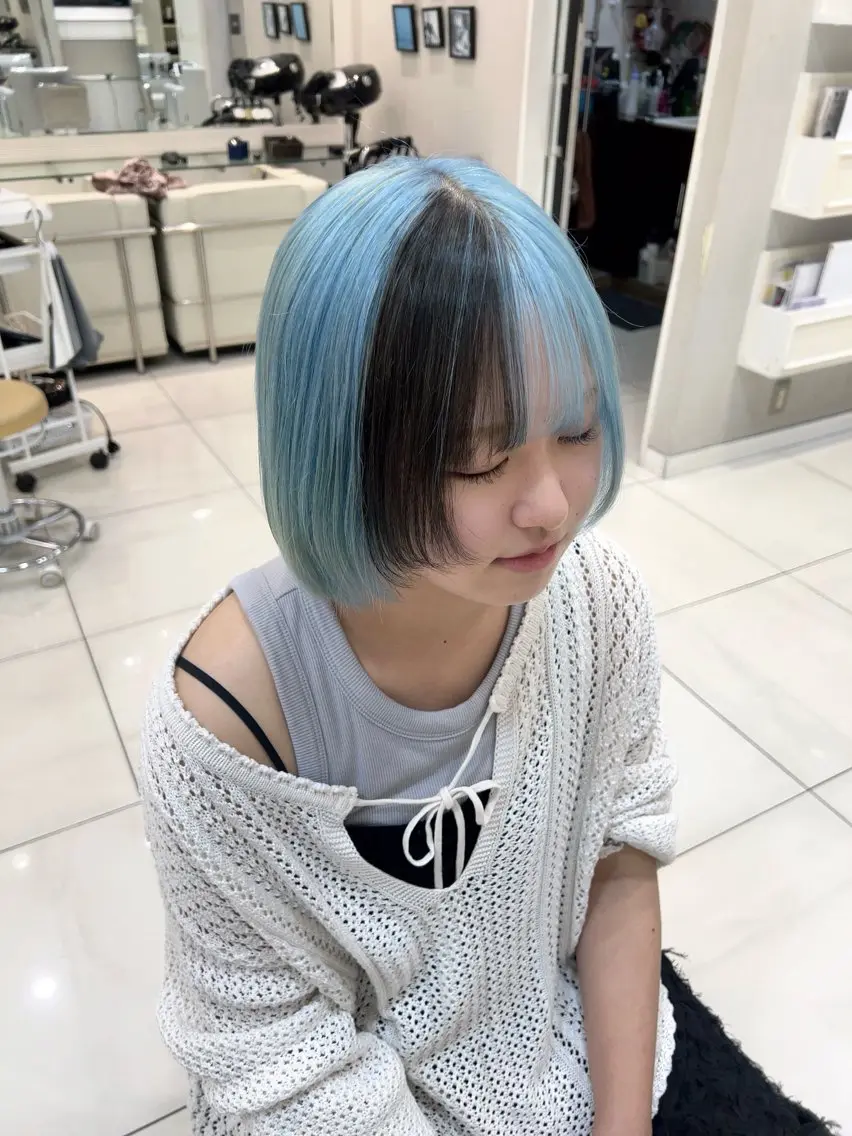 ミディアム カラー 銀座/カラー 🎀momo🎀のヘアスタイル