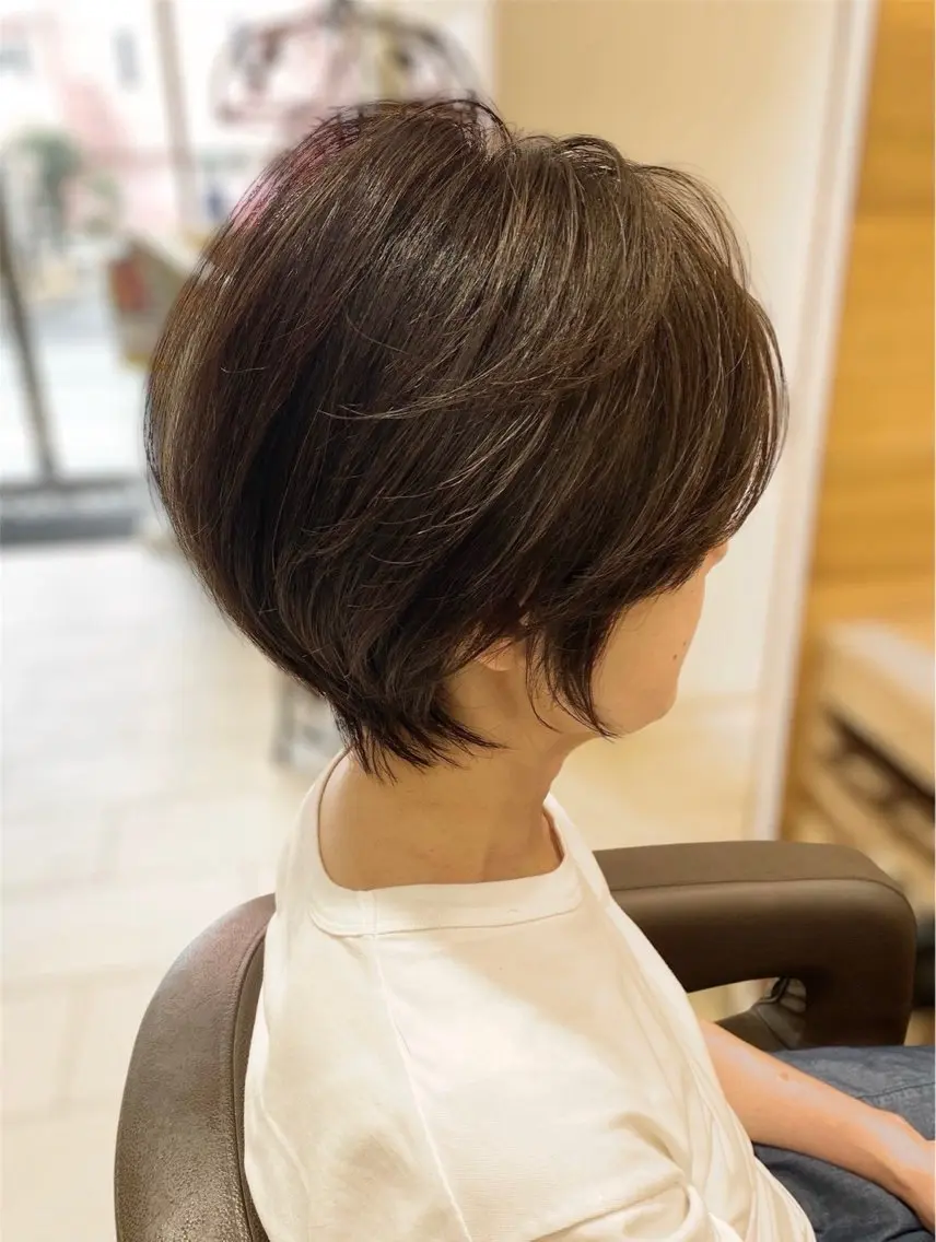 ショート PROGRESS 谷内[縮毛矯正]のヘアスタイル