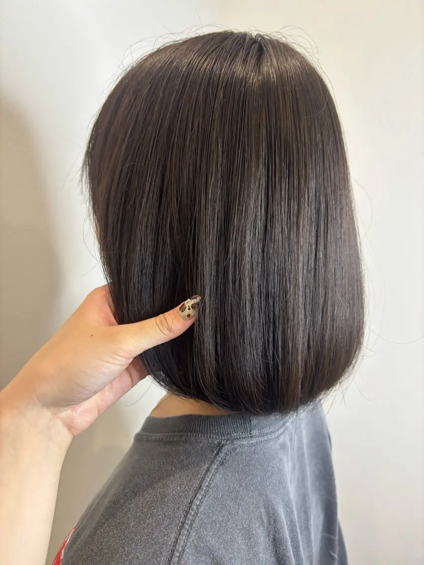 ミディアム hoshina kasumiのヘアスタイル