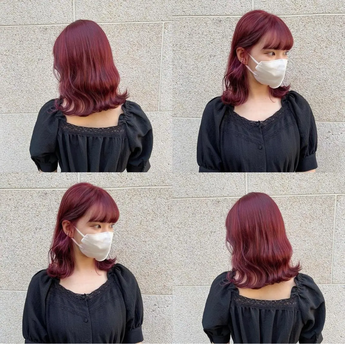 ミディアム 色落ちまで可愛い🧚 心斎橋hikaruのヘアスタイル