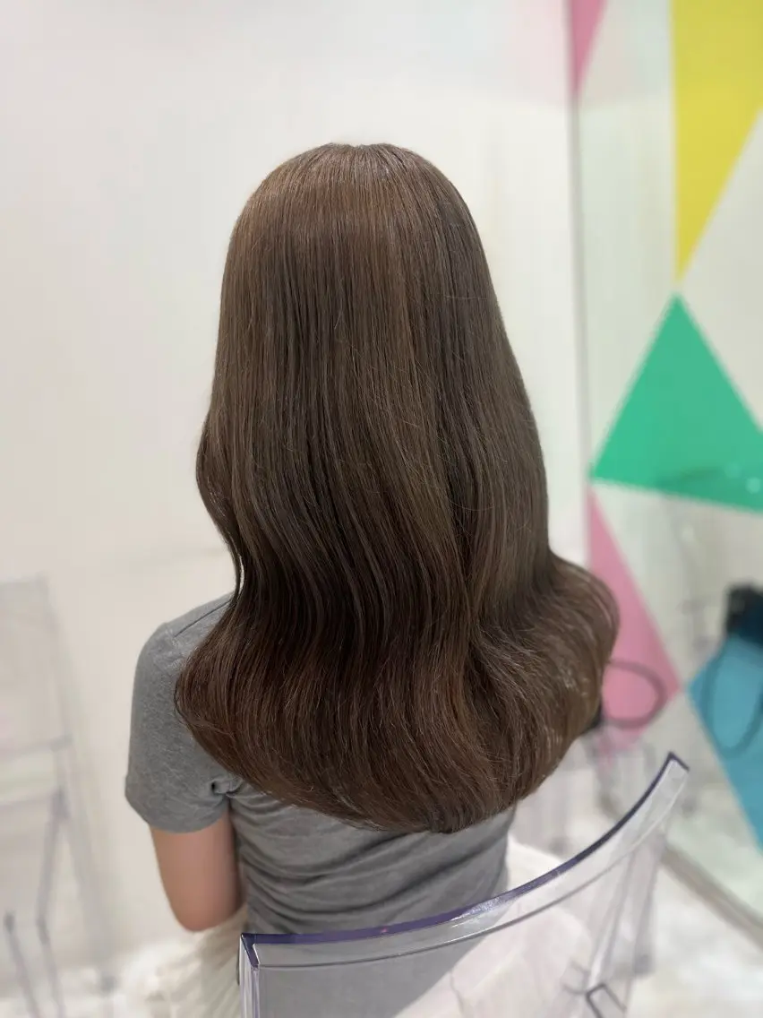 ロング カラー ヘアカラー トリートメント ヘアセット ガーリー♡女の子っぽ ヘア♡ピンクカラー♡のヘアスタイル