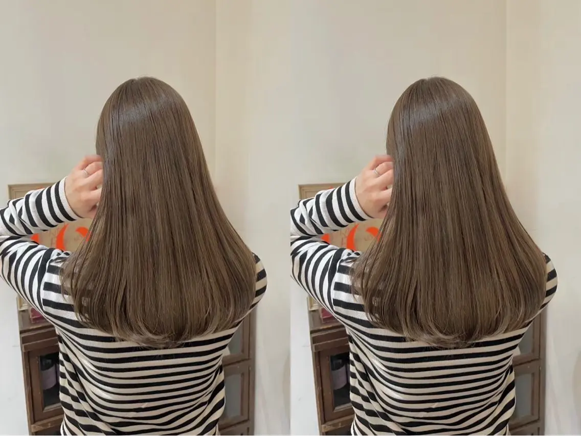 カラー 石井 ひまりのヘアスタイル