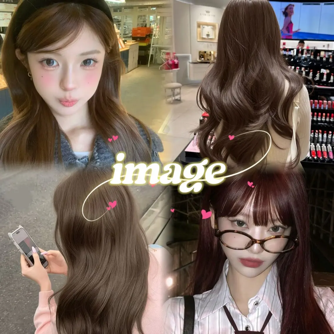 【cut✂️➕髪質改善color モデル🩶】の写真
