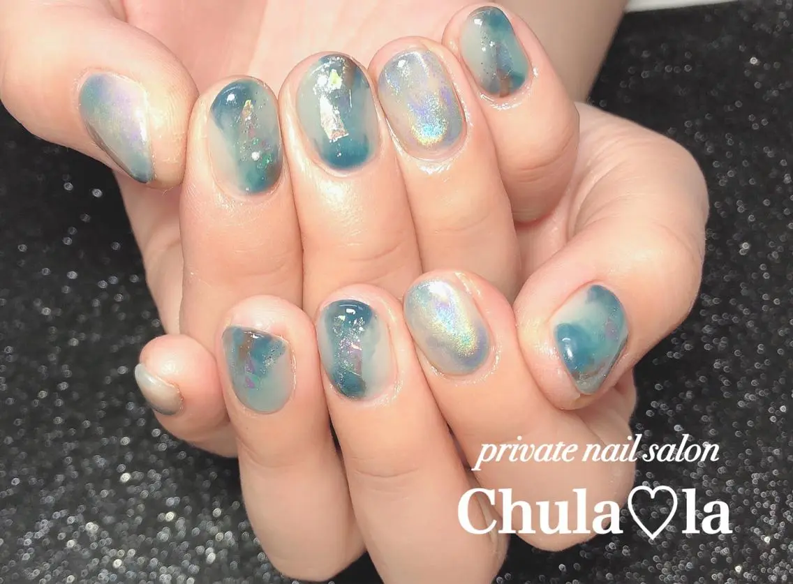 ネイル ニュアンスネイル Chula♡la 豊見城市高安のネイルデザイン