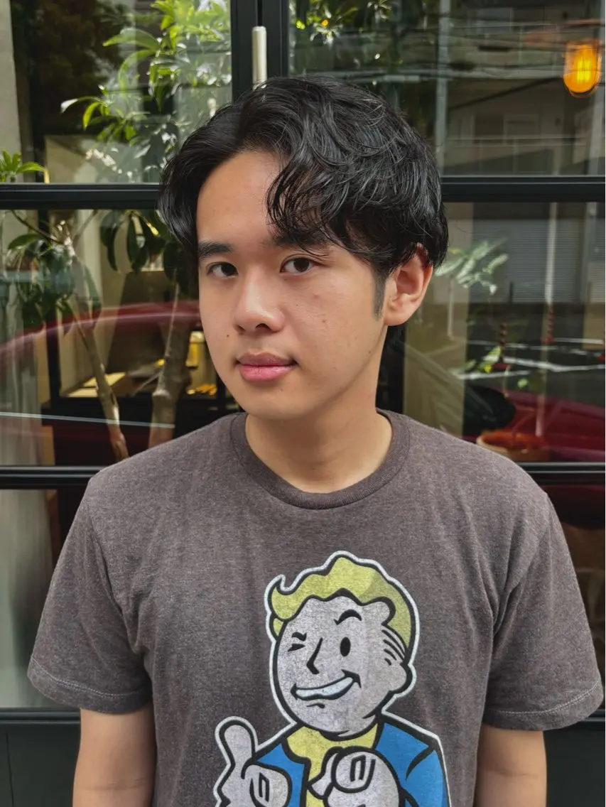 ショート カット パーマ 井本 早紀のヘアスタイル
