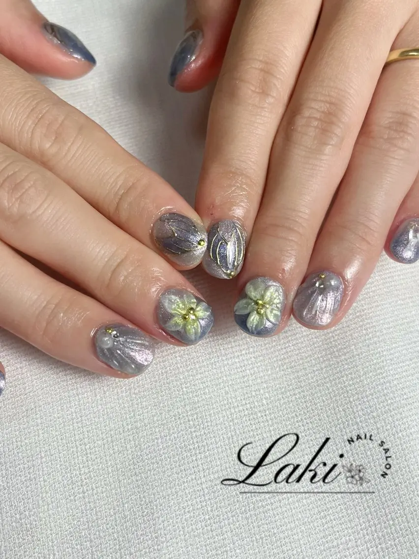 ネイル ハンドネイル Laki nailのネイルデザイン