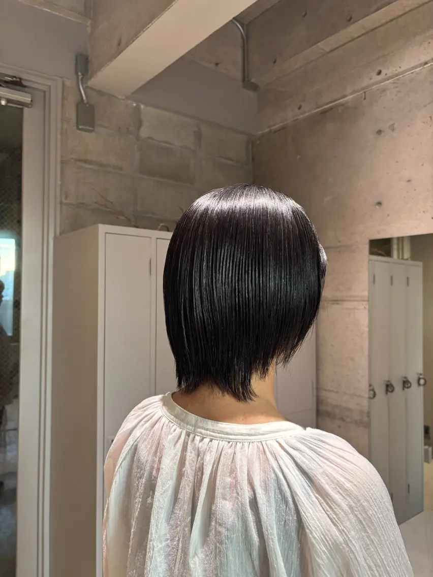ショート 縮毛矯正 艶髪🫧 Suzunaのヘアスタイル