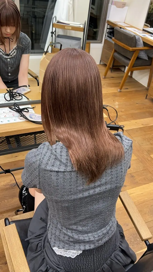 ロング カラー カット ヘアカラー トリートメント 抜きっぱなしブロンド /ハイトーン/カナタのその他イメージ
