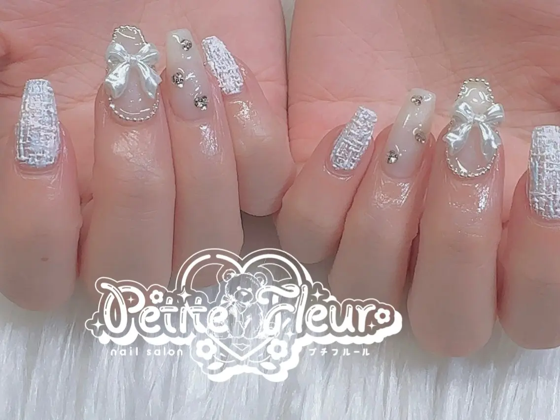 ネイル ハンドネイル ❁⃘*。Petite fleur❁⃘*りさのネイルデザイン