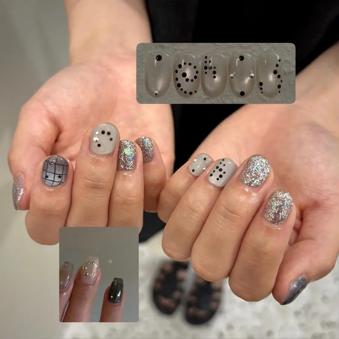 ネイル マグネットネイル メンズネイル ニュアンスネイル ワンカラーネイル シンプルネイル ハンドネイル あいり/ NailLife金山のネイルデザイン
